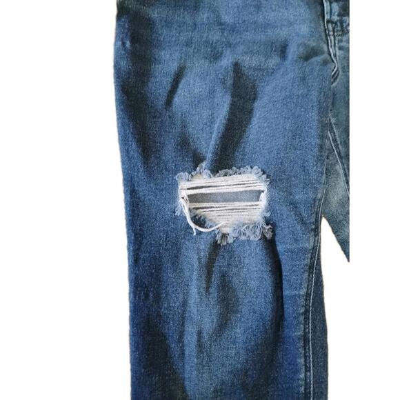 Old Navy Mid Rise Rockstar Super Skinny Jeans Size 14 Dark Wash Stretch Denim - Picture 9 of 9